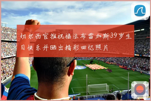 切尔西官推祝福法布雷加斯39岁生日快乐并晒出精彩回忆照片