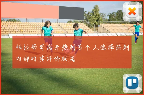 帕拉蒂奇离开热刺系个人选择热刺内部对其评价极高